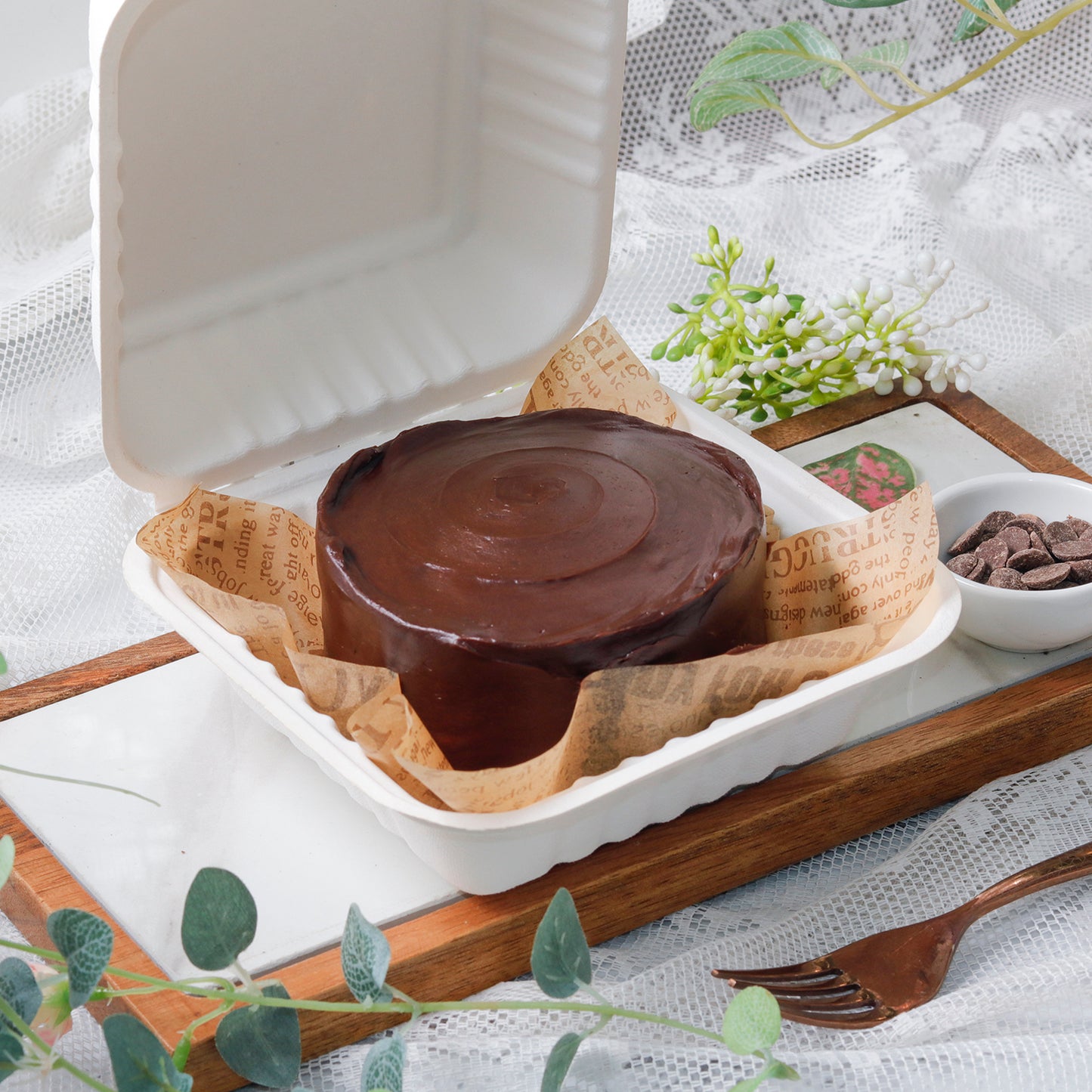 Chocolate Mousse Dream Bento Cake