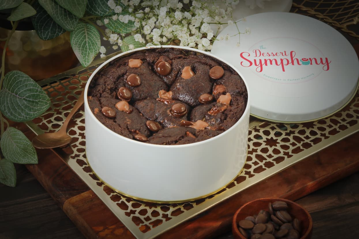 Triple Chocolate Cookie Tin